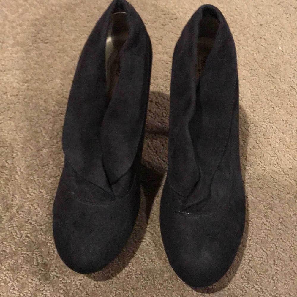 High heel platforms closed toe